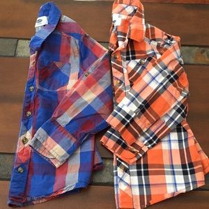 long sleeves button-up shirt